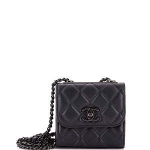 Chanel So Black Trendy Cc Clutch With #242005C34B
